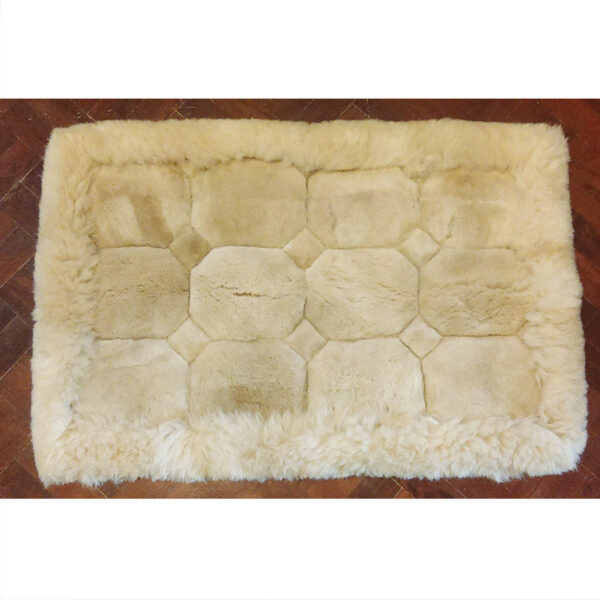 Alpaca Fur Rug Polygon Prism Rectangular 33 x 48 - Design 04